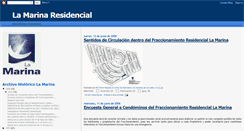 Desktop Screenshot of lamarinaresidencial.blogspot.com