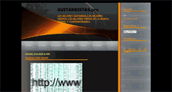 Desktop Screenshot of guitarristaspro.blogspot.com