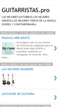 Mobile Screenshot of guitarristaspro.blogspot.com