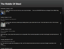 Tablet Screenshot of cromsriddleofsteel.blogspot.com