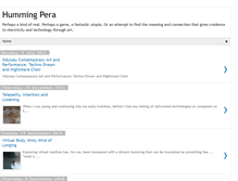 Tablet Screenshot of hummingpera.blogspot.com