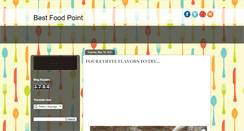 Desktop Screenshot of best-foodpoint.blogspot.com