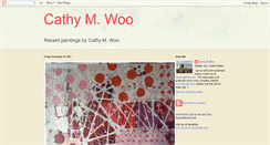 Desktop Screenshot of cathywoofineart.blogspot.com