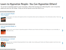 Tablet Screenshot of learntohypnotizepeople.blogspot.com