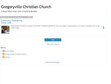 Tablet Screenshot of gregoryvillechristian.blogspot.com