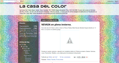 Desktop Screenshot of lacasadelcoloraspe.blogspot.com