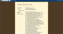 Desktop Screenshot of antiquedecorativearts.blogspot.com
