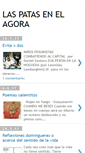 Mobile Screenshot of laspatasenelagora.blogspot.com