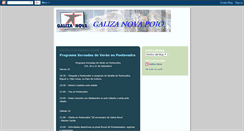 Desktop Screenshot of galizanova-poio.blogspot.com