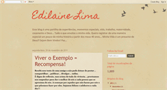Desktop Screenshot of edilaine-lima.blogspot.com