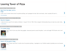 Tablet Screenshot of leaningtowerofpizza.blogspot.com