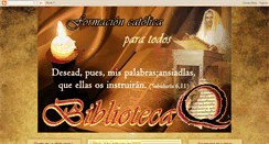 Desktop Screenshot of biblioteca-qumran.blogspot.com