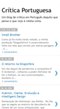 Mobile Screenshot of criticaportuguesa.blogspot.com