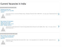 Tablet Screenshot of currentvacancies-india.blogspot.com