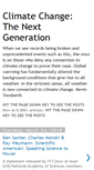 Mobile Screenshot of climatechangepsychology.blogspot.com