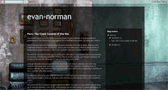 Desktop Screenshot of evan-norman.blogspot.com