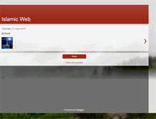Tablet Screenshot of islamicwallspapers.blogspot.com