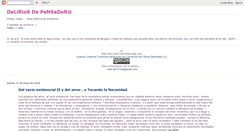 Desktop Screenshot of deliriosdepensadora.blogspot.com
