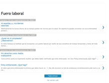 Tablet Screenshot of fuerolaboral.blogspot.com