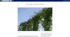 Desktop Screenshot of oceanstatehops.blogspot.com