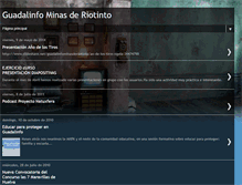 Tablet Screenshot of guadaminasriotinto.blogspot.com