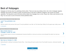 Tablet Screenshot of hubpages-best.blogspot.com