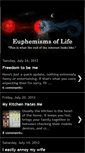 Mobile Screenshot of euphemismsoflife.blogspot.com