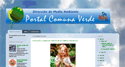 Desktop Screenshot of comunaverde.blogspot.com