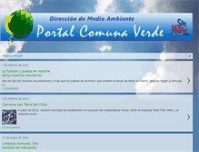 Tablet Screenshot of comunaverde.blogspot.com