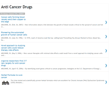Tablet Screenshot of anticancerdrugs.blogspot.com
