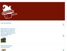 Tablet Screenshot of cooking-experience.blogspot.com