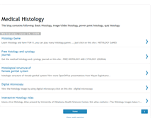 Tablet Screenshot of medical-histology.blogspot.com