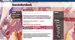 Desktop Screenshot of enochsburnbook.blogspot.com