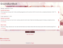 Tablet Screenshot of enochsburnbook.blogspot.com