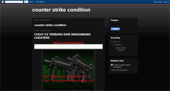 Desktop Screenshot of counterstrikecondition.blogspot.com