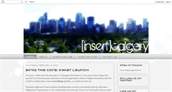 Desktop Screenshot of insertcalgary.blogspot.com