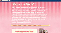 Desktop Screenshot of lojaprincessgirls.blogspot.com