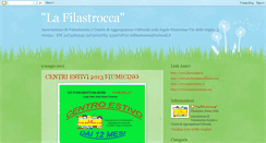 Desktop Screenshot of lafilastrocca.blogspot.com