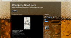 Desktop Screenshot of choppersgoodeats.blogspot.com