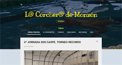 Desktop Screenshot of lacorcherademonzon.blogspot.com