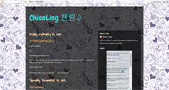 Desktop Screenshot of chienling95.blogspot.com
