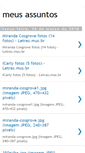 Mobile Screenshot of meusassuntoss.blogspot.com