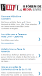 Mobile Screenshot of forumdemidialivre.blogspot.com