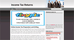 Desktop Screenshot of onlinefreeincometax.blogspot.com