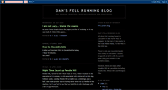 Desktop Screenshot of dansfellrunning.blogspot.com