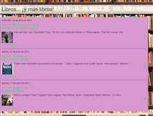 Tablet Screenshot of libros-maslibros.blogspot.com