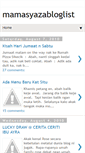 Mobile Screenshot of mamasyazabloglist.blogspot.com