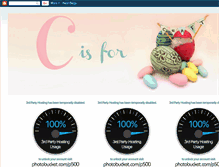 Tablet Screenshot of c-is-for-craft.blogspot.com