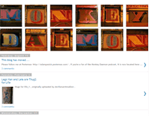 Tablet Screenshot of monkeydaemon.blogspot.com
