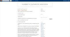 Desktop Screenshot of cammisfavoriterecipes.blogspot.com